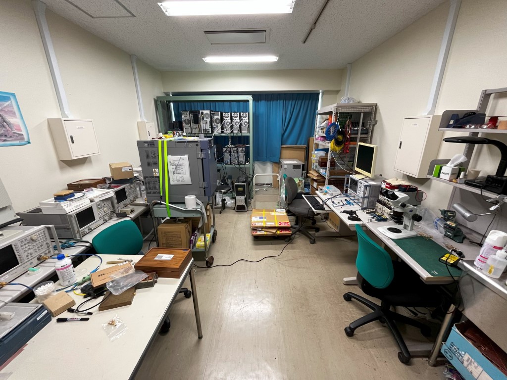実験室の様子